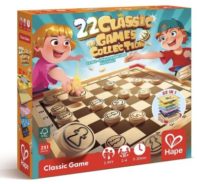 HAPE Malette De 22 Jeux Classiques  Multicolor Autres