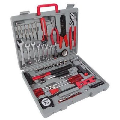 TOOLLAND Mallette de bricolage de 555 outils