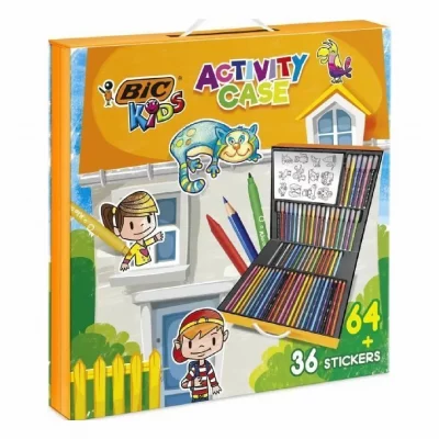 GENERIQUE Mallette de Coloriage BIC Kids