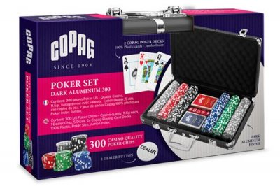 COPAG Mallette de Poker  300 Jetons Neuf 