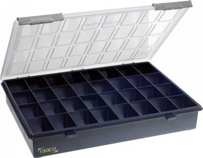 RAACO Mallette de rangement  32 compartiments 4-32
