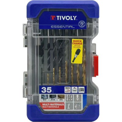 TIVOLY Mallette Ranger 35pcs Mixte Forets Hexa et Embouts - 