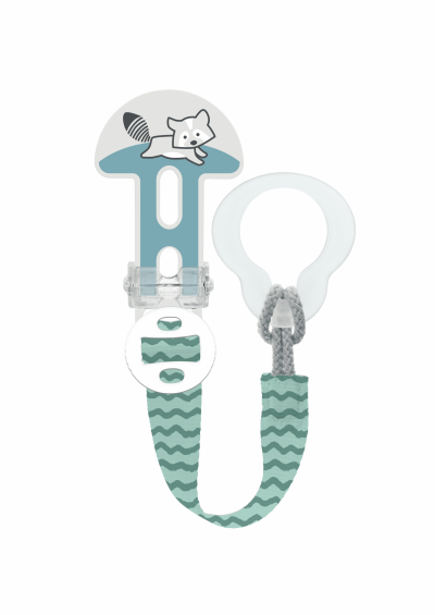 MAM  Attache-Sucette R&eacute;glable Avec Clip - Collection Animaux