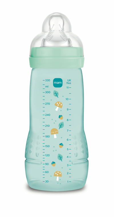 MAM  Easy Active - Biberon 2&egrave;me &acirc;ge 330ml ice
