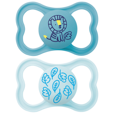 MAM  Sucette Supr&ecirc;me - 18+ Mois - Silicone - X2 - Bo&icirc;te 2 sucettes
