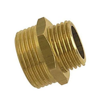 BOUTTE Mamelon laiton r&eacute;duit double m&acirc;le 33x42-26x34 Boutt&eacute; 23M