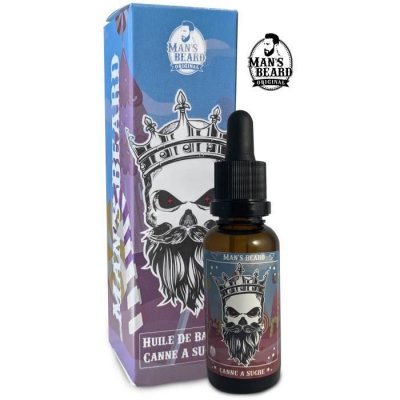 Man's Beard - Huile de Barbe parfum&eacute;e - Canne &agrave; Sucre - 30ml