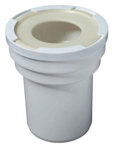 WIRQUIN Manchon 100 mm pour sortie de cuvette de WC Diam.10 cm 