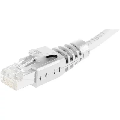 MANUTAN Manchon RJ45 blanc clipsable diam&egrave;tre 6 mm (sachet de 10 pcs)