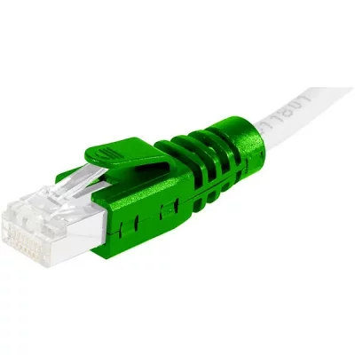 DEXLAN Manchon RJ45 vert clipsable diam&egrave;tre 6 mm (sachet de 10 pcs)