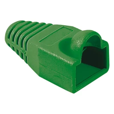 GENERIQUE Manchon RJ45 vert snagless diam&egrave;tre 5,5 mm (sachet de 10 pcs)