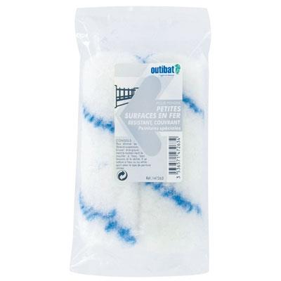 GENERIQUE Manchons pour rouleau pour peinture sur fer - 100 mm - OUTIBAT