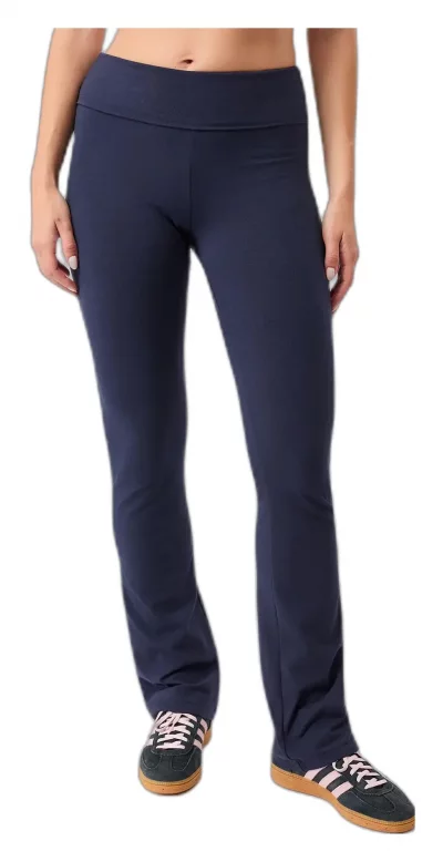 MANDALA  Pantalon de yoga femme Classic Rolldown bleu marine M