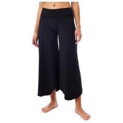 MANDALA  Pantalon de yoga pour femmes Roll Over Tulip noir XL