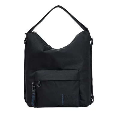 MANDARINA DUCK  Bag Sac &agrave; dos MD20 HOBO NOIR P10QMT09-651