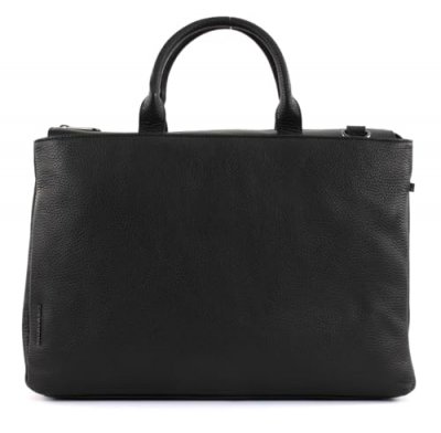 MANDARINA DUCK  mellow leather tracolla, femme, noir (nero) FZT70