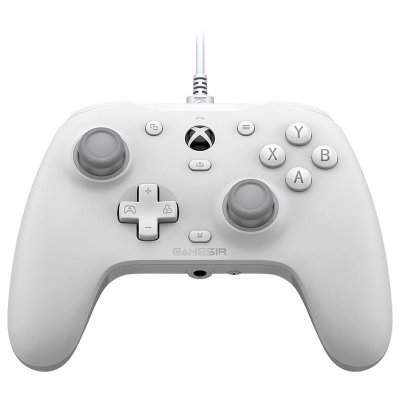 Manette de jeu - GAMESIR - G7 HE White - Filaire - Vibration int&eacute;gr&eacute;e - Compatible Xbox/PC