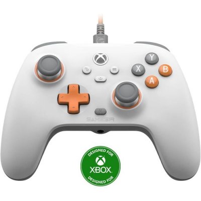 GAMESIR Manette de jeu -  - T7 White - Compatible Xbox et PC - Filaire - Vibration int&eacute;gr&eacute;e