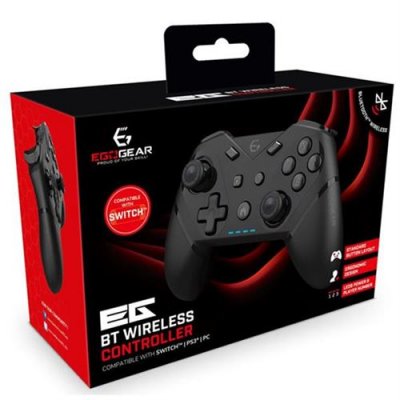 FIB RMS BE Manette de jeu sans fil Egogear SC20 noire pour Nintendo Switch