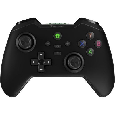 GENESIS Manette de jeu sans fil  MANGAN 400 pour PC/Switch/Mobile, noir