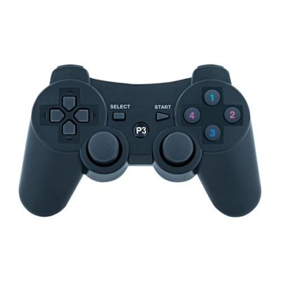 MCBAZEL Manette double choc sans fil Pour PS3 / PS3 Slim / PS3 Super Slim