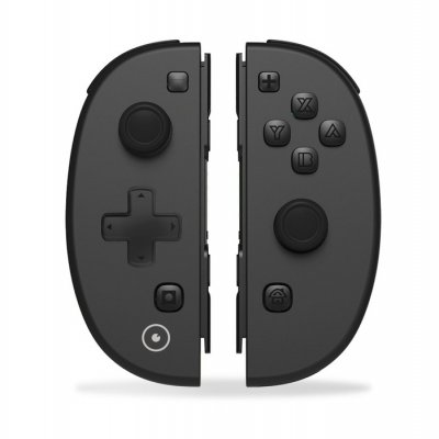 MUVIT Manette Dual sans fil pour Nintendo Switch  T Gaming Noir 