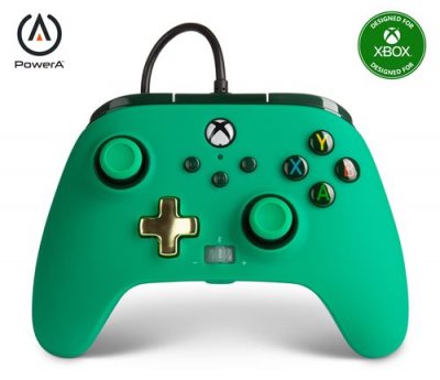 ESSELTE SAS Manette filaire am&eacute;lior&eacute;e PowerA pour Xbox Series X S - Vert