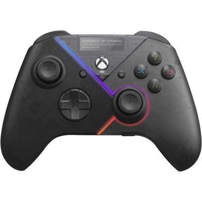 ASUS Manette filaire Gaming  ROG Raikiri pour Xbox One Xbox Series X S PC Noir et gris