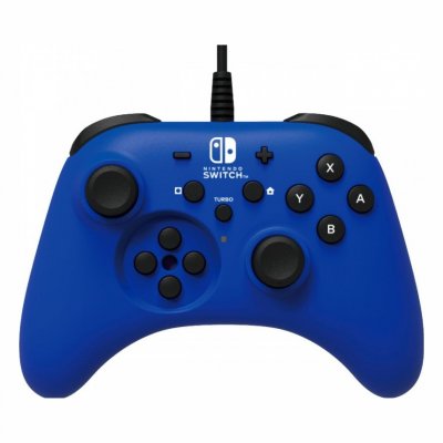 HORI Manette filaire  Bleu pour Nintendo Switch