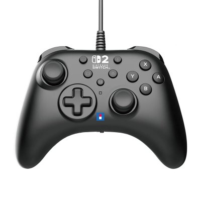 HORI Manette filaire  pad Turbo Noir pour Nintendo Switch 2 