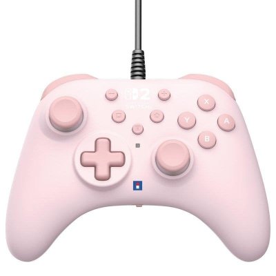 HORI Manette filaire  pad Turbo Rose pour Nintendo Switch 2