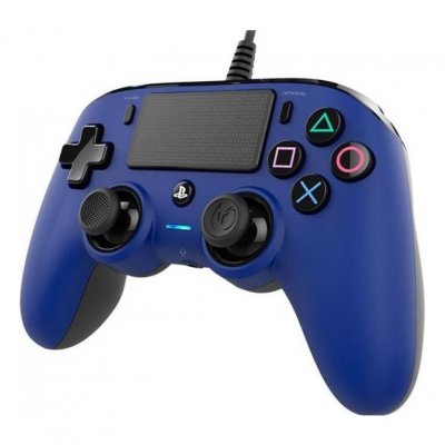 NACON Manette filaire  Bleue pour PS4