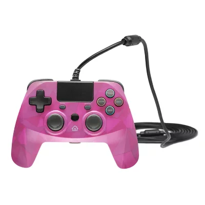 SNAKEBYTE Manette filaire Pad 4 S  pour PS4 rose