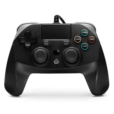 SNAKEBYTE Manette filaire Pad 4S  pour PS4 3 m&egrave;tres noire