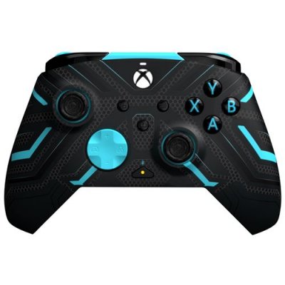 TURTLE BEACH EUROPE LIMITED Manette filaire Pdp Advanced Titan Steel pour Xbox Series X S Xbox One et PC Noir et Bleu 