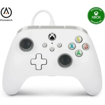 XBOX ONE Manette filaire pour  et Xbox Series X Blanc 