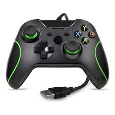  Manette filaire pour xbox one, manette xbox avec prise audio casque 3,5 mm(noir)