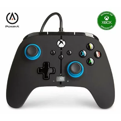 POWERA Manette filaire Power A Am&eacute;lior&eacute;e pour Xbox Series X S Bleu 