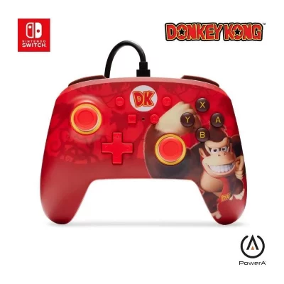POWER A Manette Filaire -  - Nintendo Switch - Donkey Kong Flex 