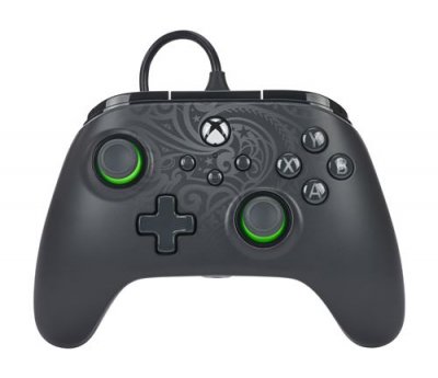 ESSELTE SAS Manette filaire PowerA Advantage noir/vert pour Xbox Series X/S