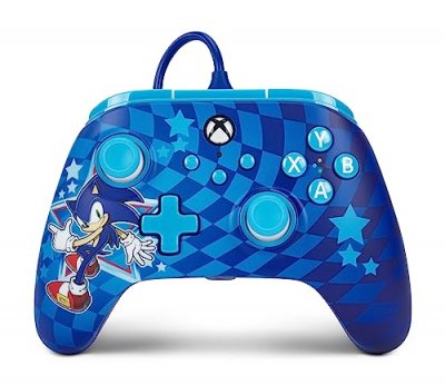 Manette filaire PowerA Advantage pour Xbox Series X S - Style Sonic 