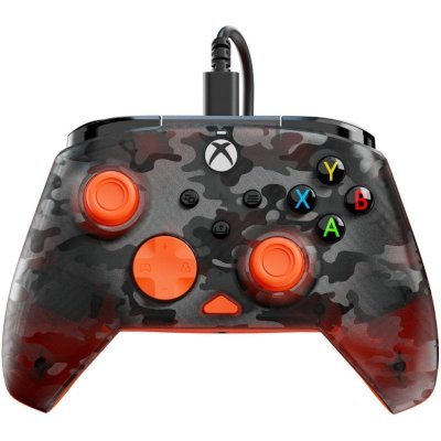 TURTLE BEACH Manette filaire Rematch Core Camo Noir fant&ocirc;me et Orange pour Xbox Series XS Xbox One et PC