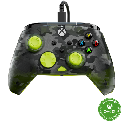 TURTLE BEACH Manette Filaire  Rematch Core Camo Jaune Xbox / PC