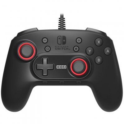 HORI Manette Gaming filaire pour Nintendo Switch  pad+ Noir 