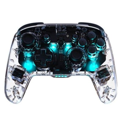 TURTLE BEACH Manette gaming sans fil Afterglow Transparent pour Nintendo Switch 2