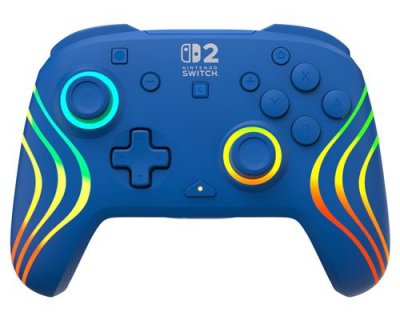 TURTLE BEACH Manette gaming sans fil Afterglow Wave Bleu pour Nintendo Switch 2