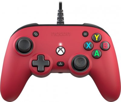 NACON Manette Pro Compact - Rouge (XBOX SERIES)