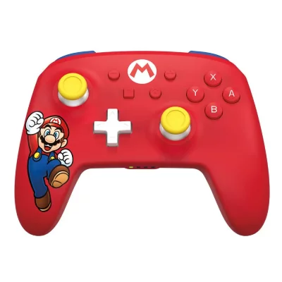 POWERA Manette sans fil &agrave; piles  Mario Joy pour Nintendo Switch 