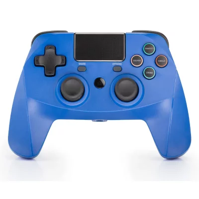 SNAKEBYTE Manette Sans Fil Bluetooth pour PlayStation 4 / PS4 Slim / Pro - Pad tactile - Bleu
