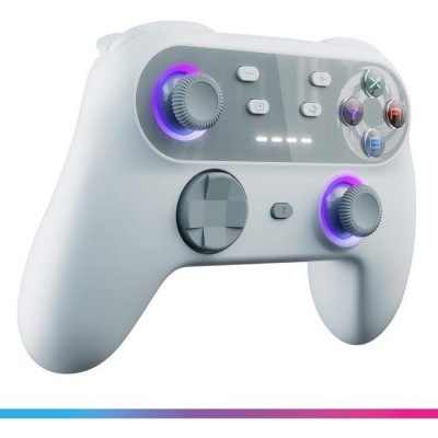 ONIVERSE Manette Sans Fil Bluetooth Walli  Retro Grey (nintendo Switch / Pc /